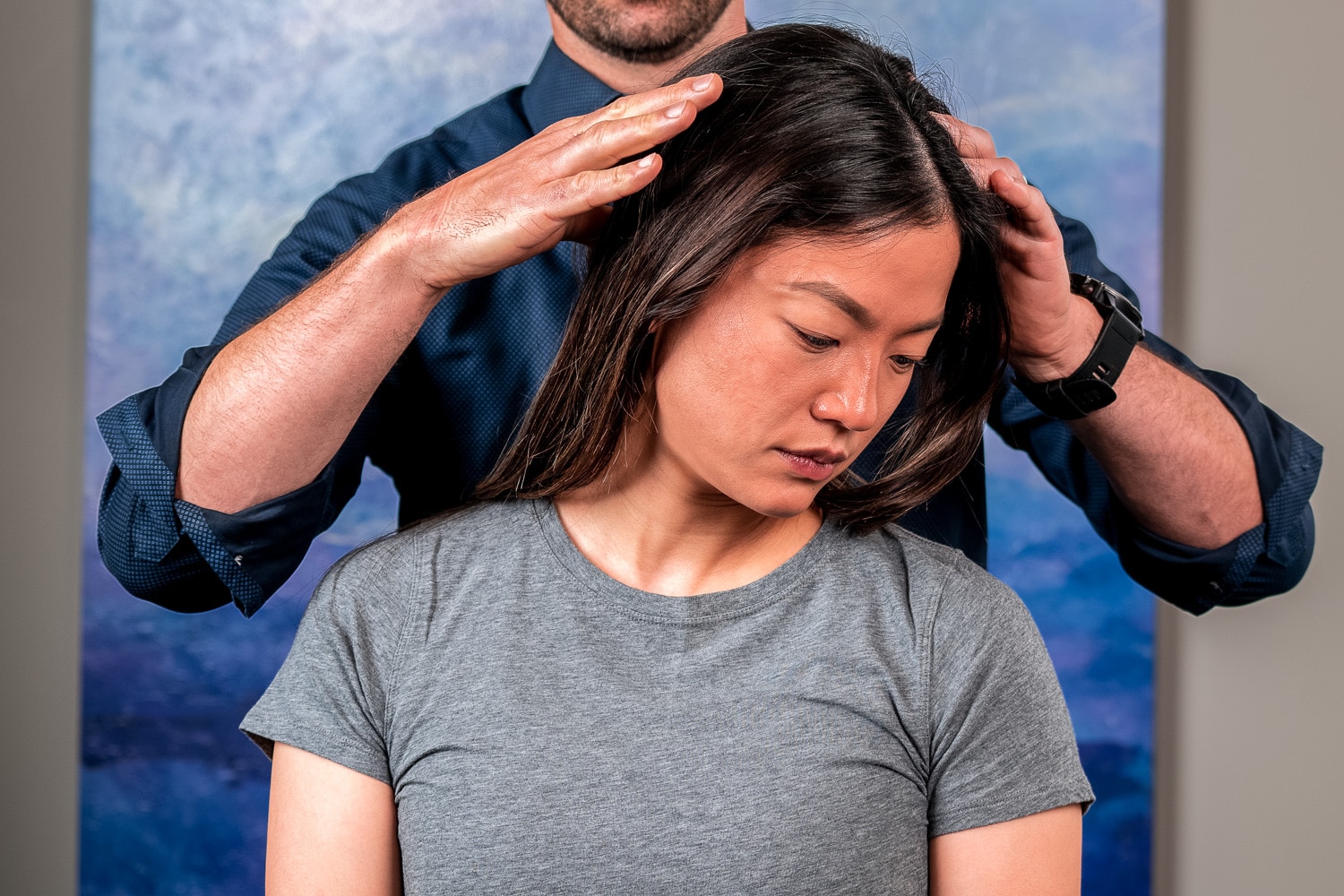Whiplash treatment at Calgary Core Physiotherapy